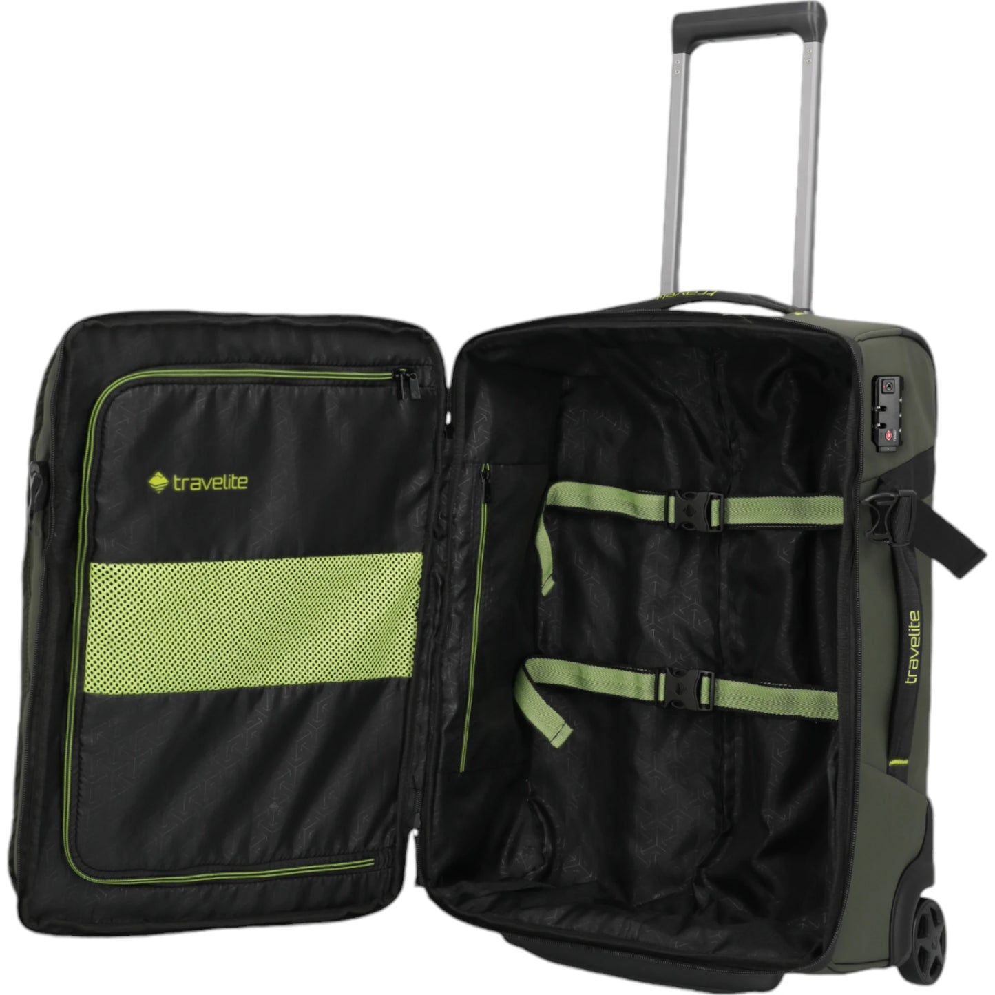 Travelite Briize Rollenreisetasche S 55 cm -Khaki KOFFER-PLUS.COM