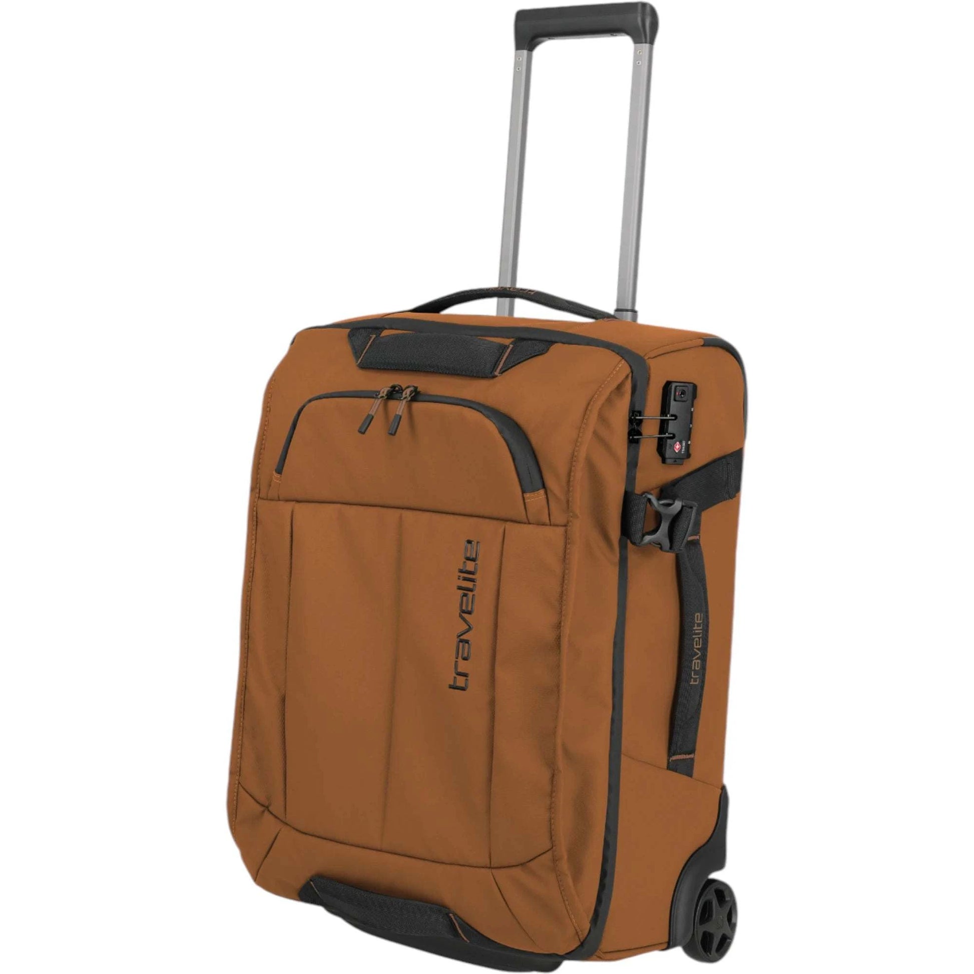 Travelite Briize Rollenreisetasche S 55 cm -Curry KOFFER-PLUS.COM