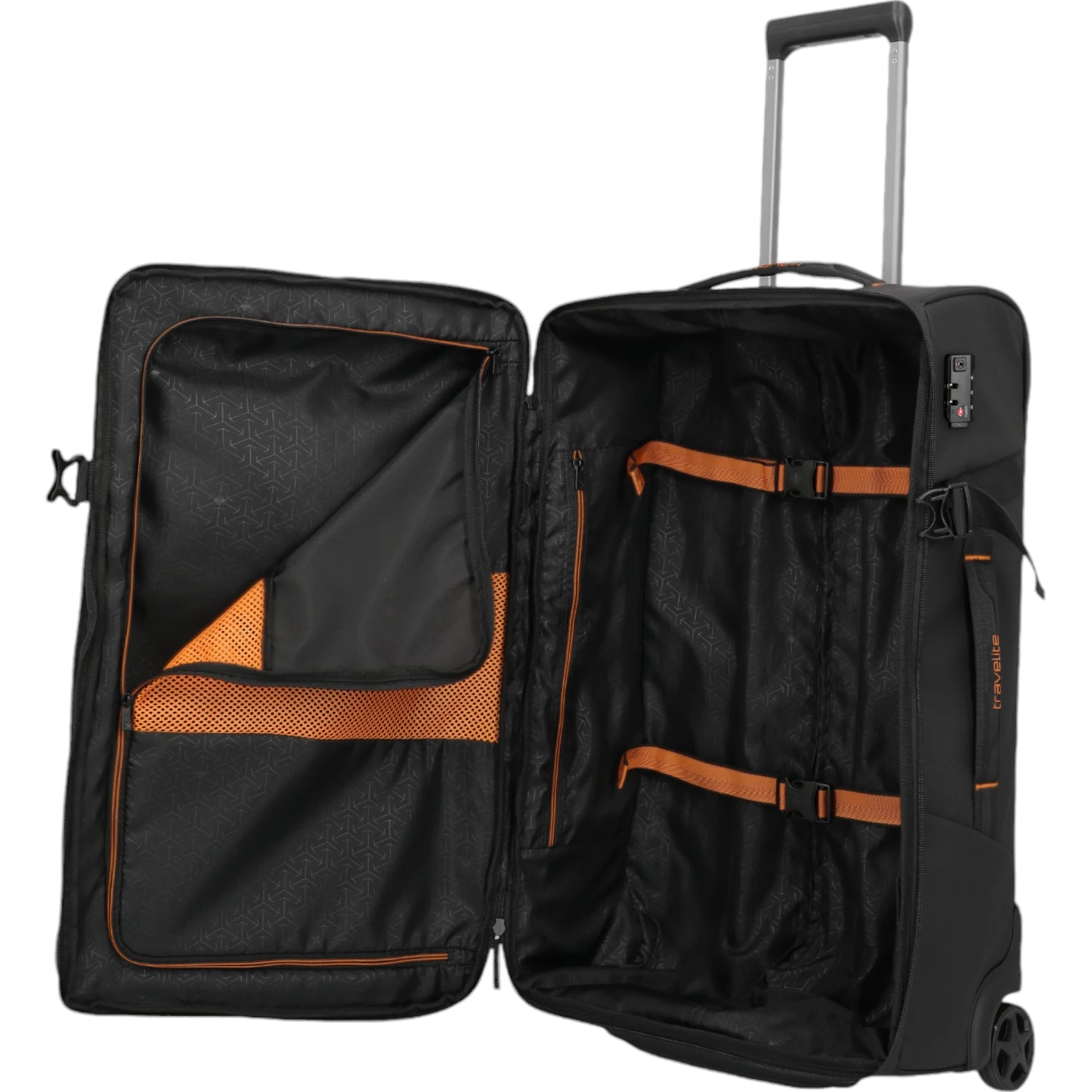 Travelite Briize Rollenreisetasche M 67 cm -Schwarz KOFFER-PLUS.COM