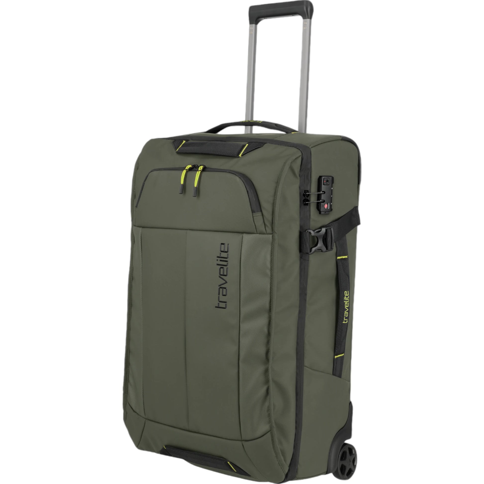 Travelite Briize Rollenreisetasche M 67 cm -Khaki KOFFER-PLUS.COM