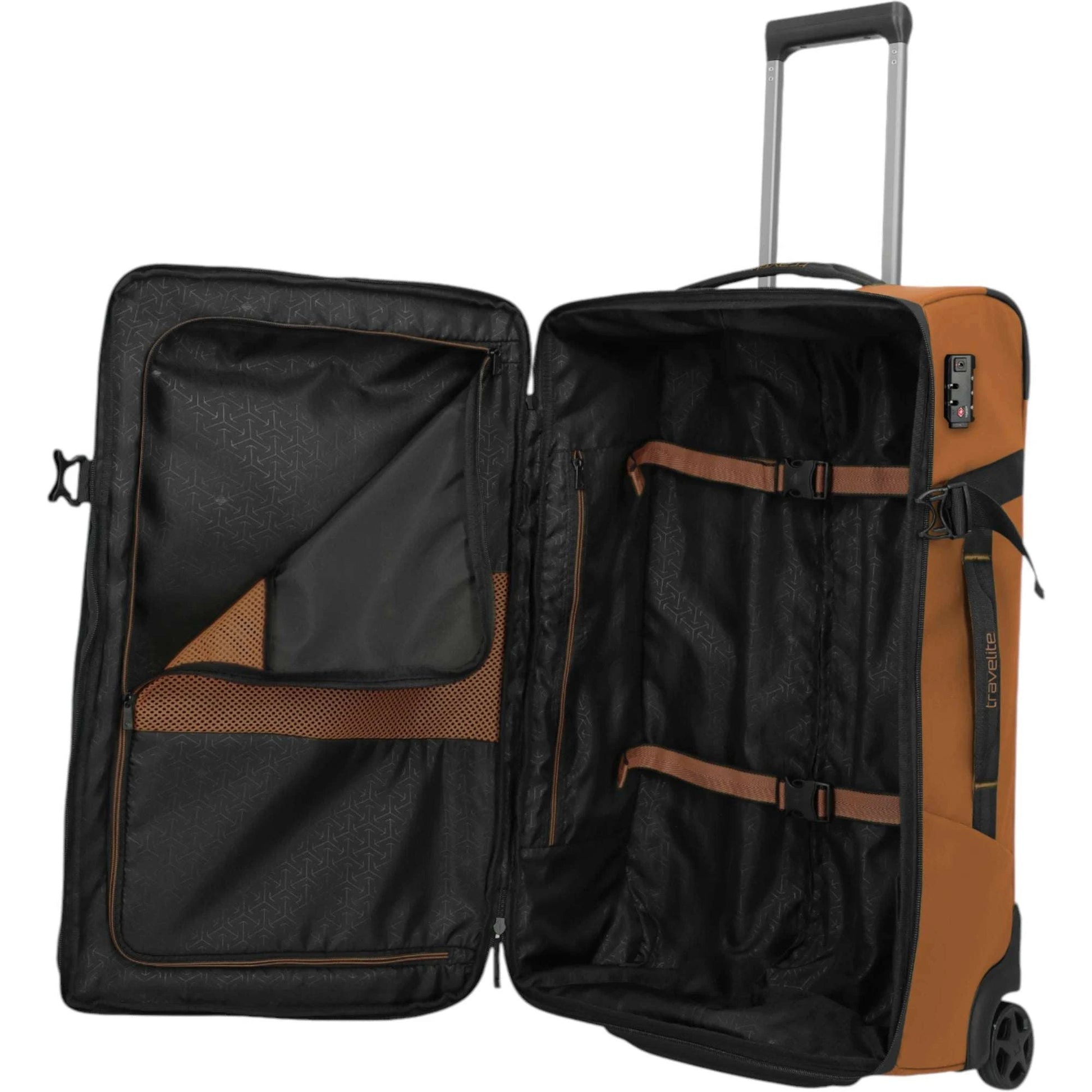 Travelite Briize Rollenreisetasche M 67 cm -Curry KOFFER-PLUS.COM