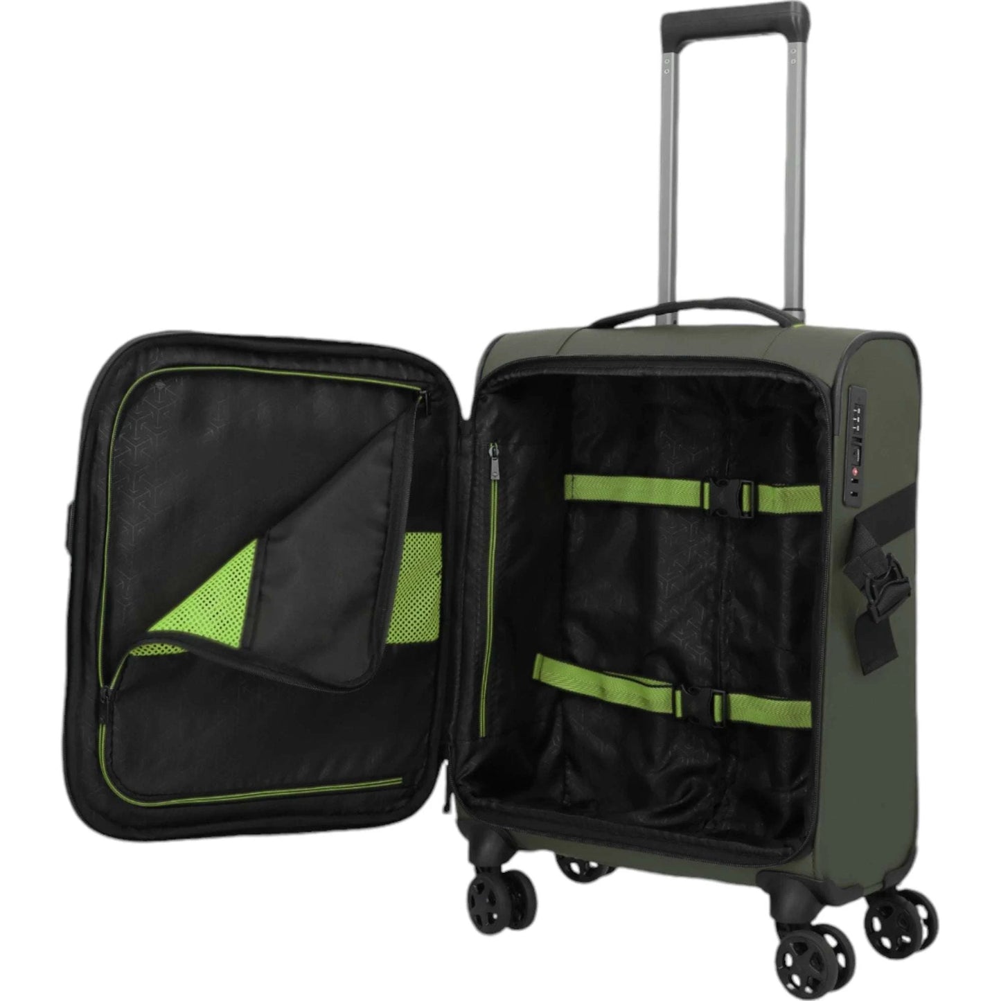 Travelite Briize 4-Rollen-Kabinentrolley S 55 cm -Khaki KOFFER-PLUS.COM