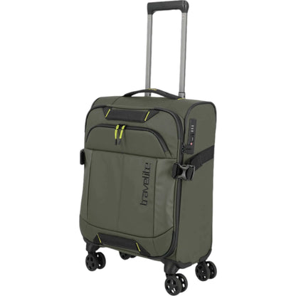 Travelite Briize 4-Rollen-Kabinentrolley S 55 cm -Khaki KOFFER-PLUS.COM