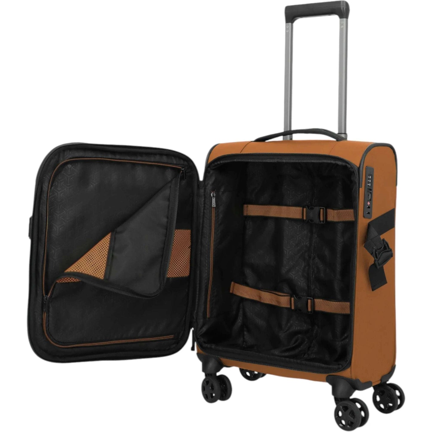 Travelite Briize 4-Rollen-Kabinentrolley S 55 cm -Curry KOFFER-PLUS.COM