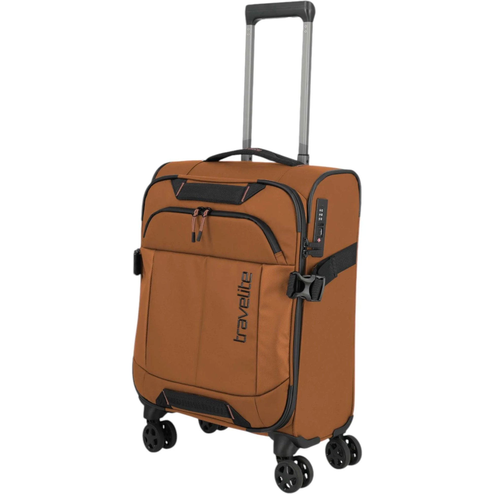 Travelite Briize 4-Rollen-Kabinentrolley S 55 cm -Curry KOFFER-PLUS.COM
