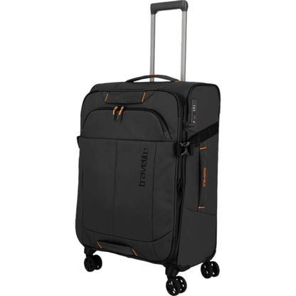 Travelite Briize 4-Rollen-Trolley M 67 cm -Schwarz KOFFER-PLUS.COM