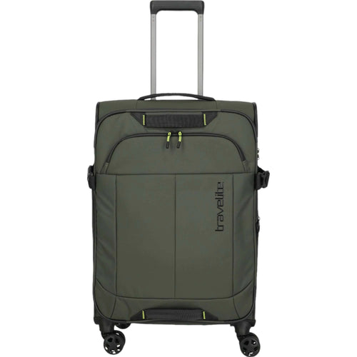 Travelite Briize 4-Rollen-Trolley M 67 cm -Khaki