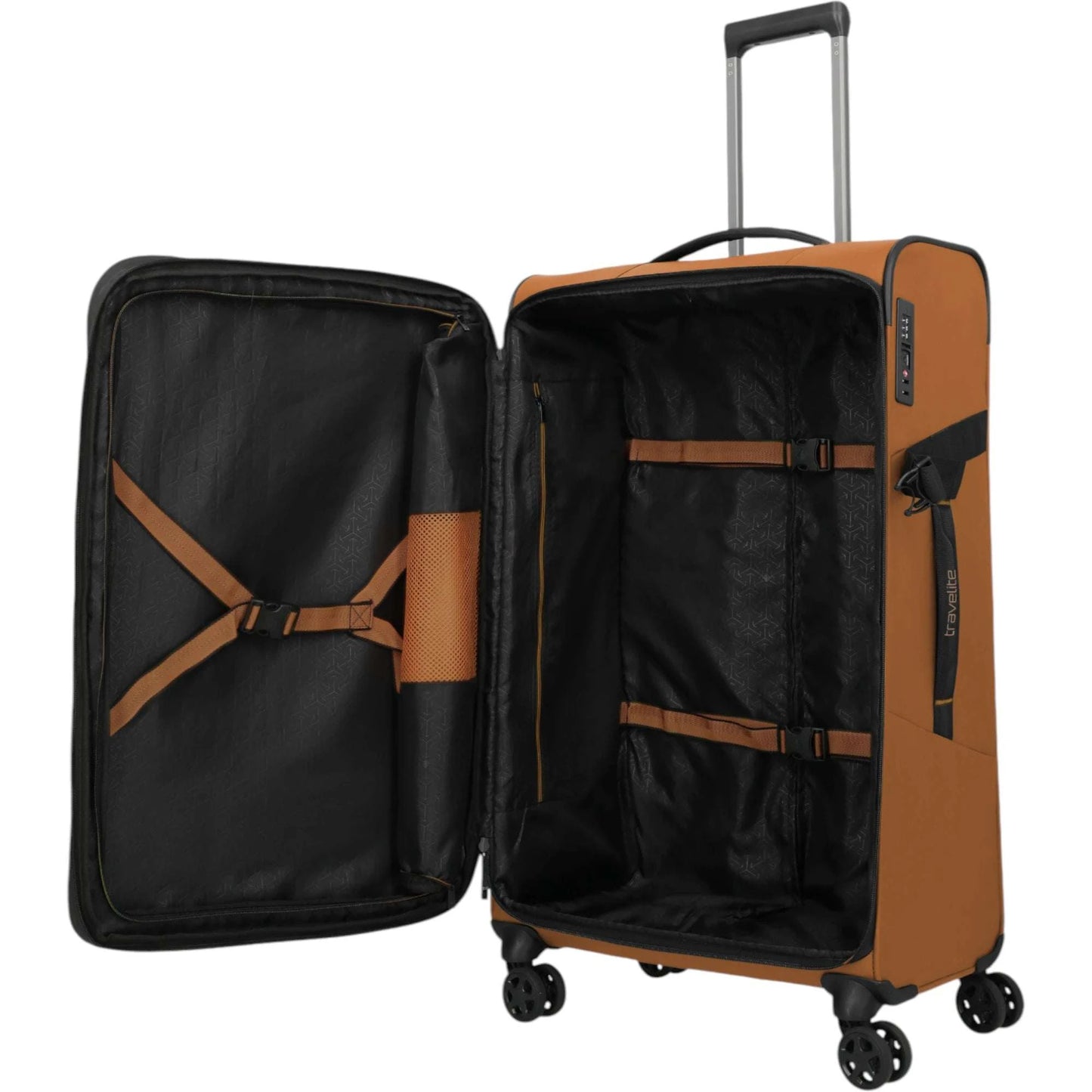 Travelite Briize 4-Rollen-Trolley L 78 cm -Curry KOFFER-PLUS.COM