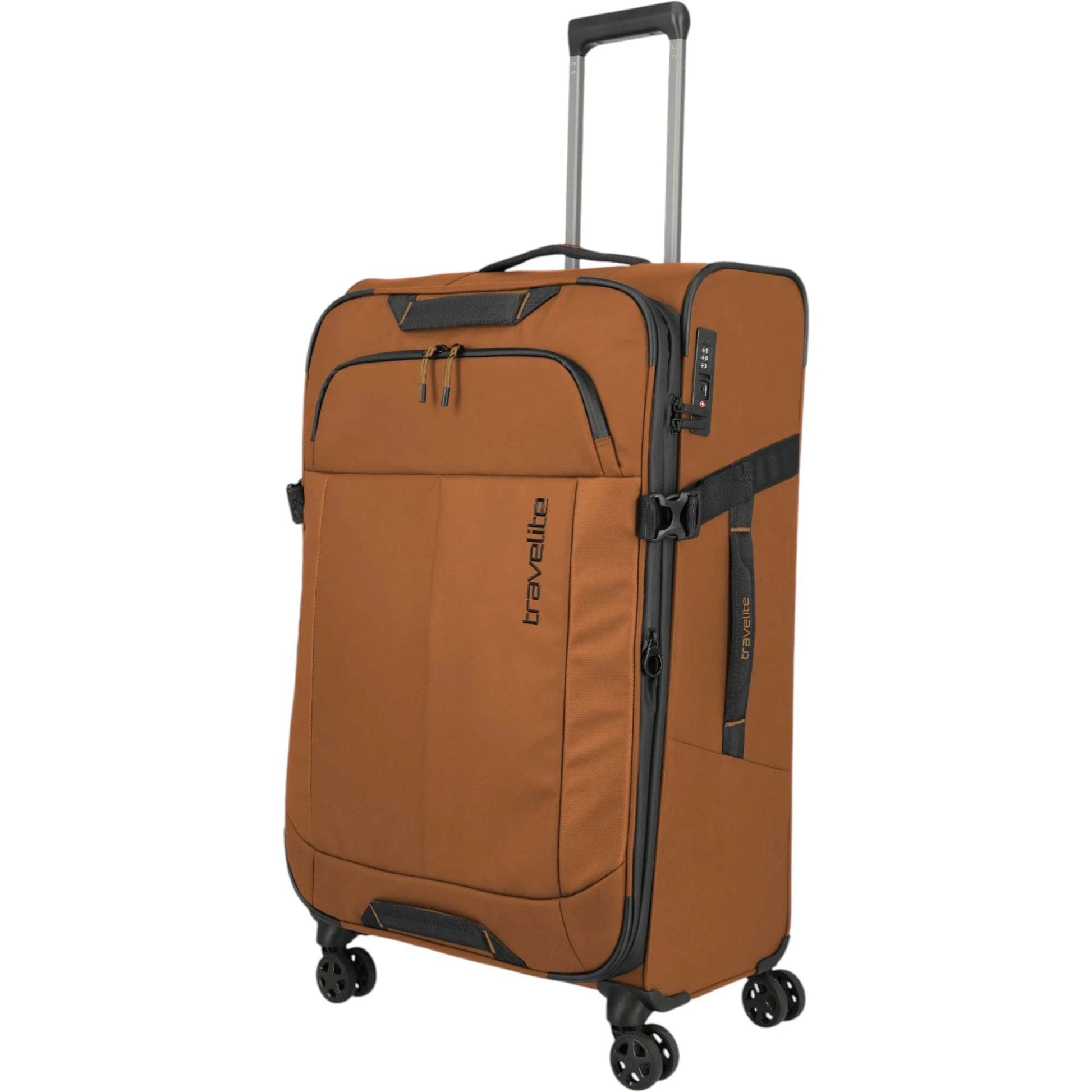 Travelite Briize 4-Rollen-Trolley L 78 cm -Curry KOFFER-PLUS.COM