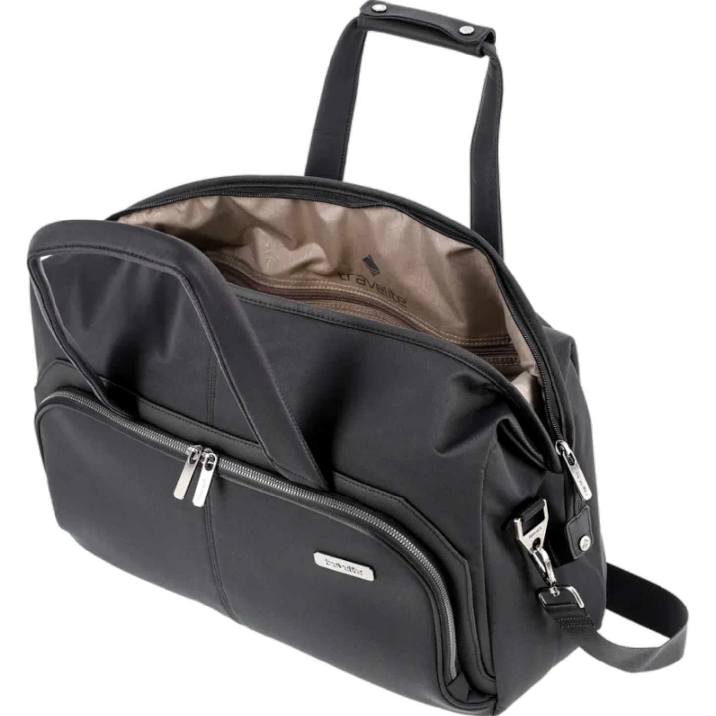 Travelite Priima  Weekender 48 cm -Schwarz KOFFER-PLUS.COM