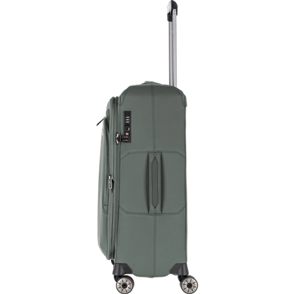 Travelite Priima  4-Rollen-Trolley 68 cm -Oliv KOFFER-PLUS.COM