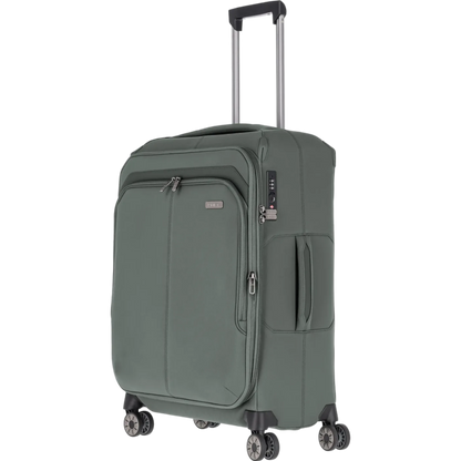 Travelite Priima  4-Rollen-Trolley 68 cm -Oliv KOFFER-PLUS.COM