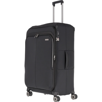 Travelite Priima  4-Rollen-Trolley 79 cm -Schwarz KOFFER-PLUS.COM