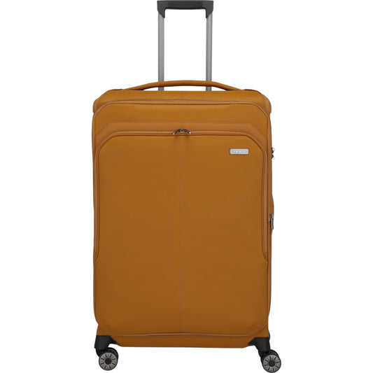 Travelite Priima 4-Rollen-Trolley 79 cm -Curry KOFFER-PLUS.COM