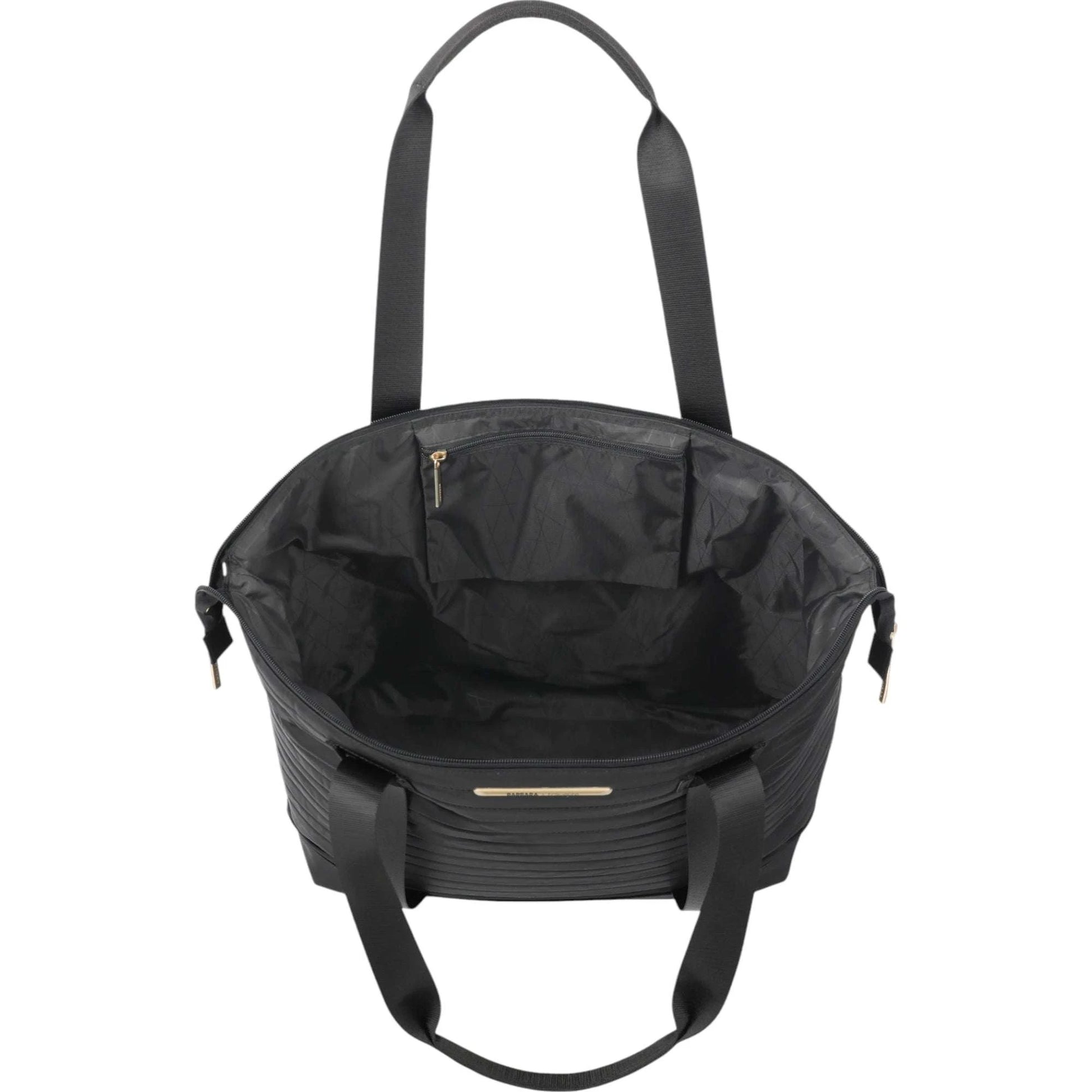 Travelite Barbara Stepp Shopper mit Rucksackfunktion 44 cm -black KOFFER-PLUS.COM