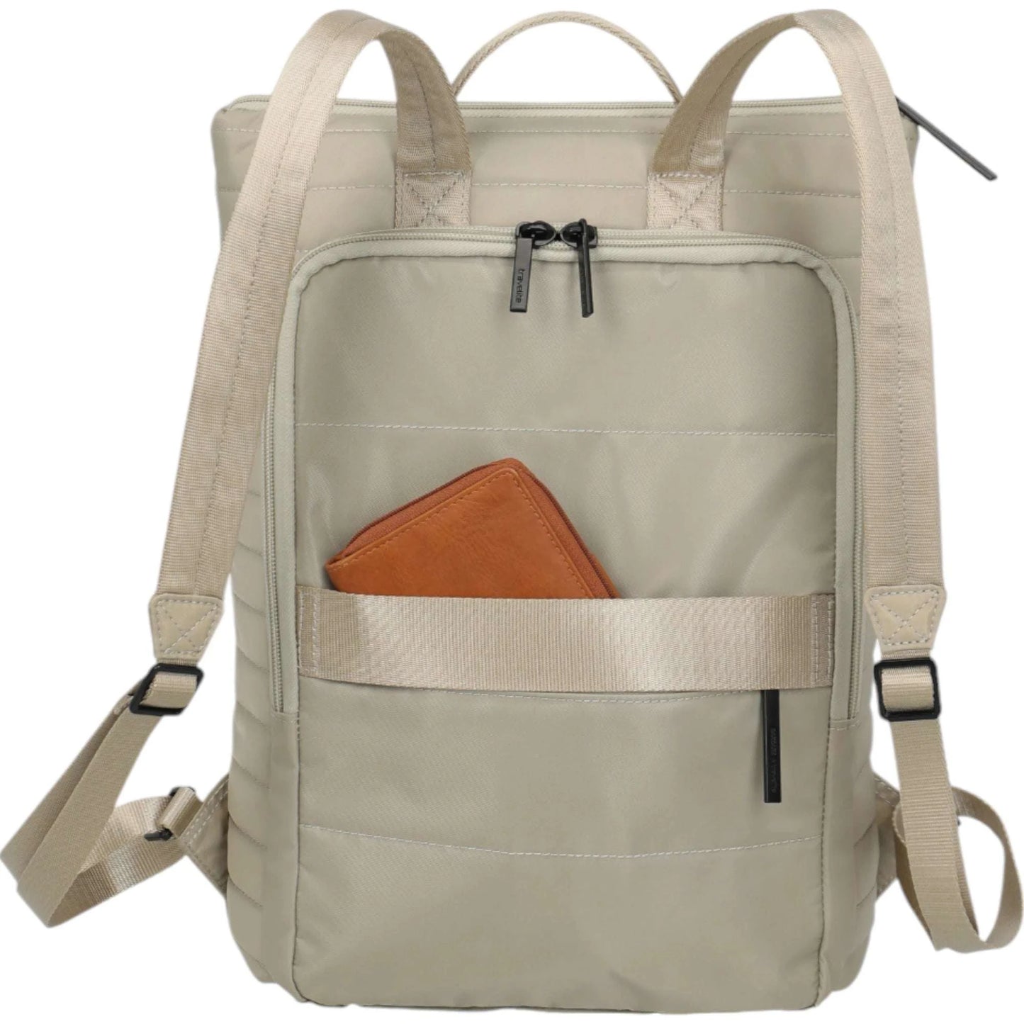 Travelite Barbara Stepp Rucksack 39 cm -satin nude KOFFER-PLUS.COM