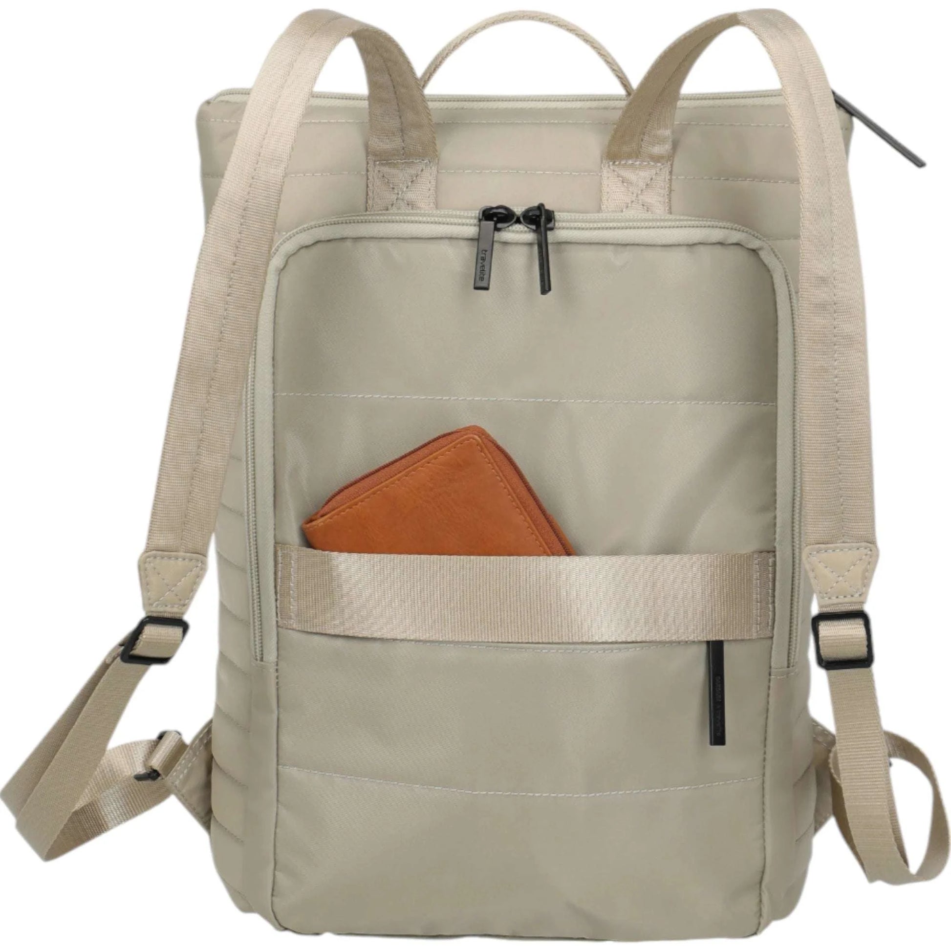 Travelite Barbara Stepp Rucksack 39 cm -satin nude KOFFER-PLUS.COM