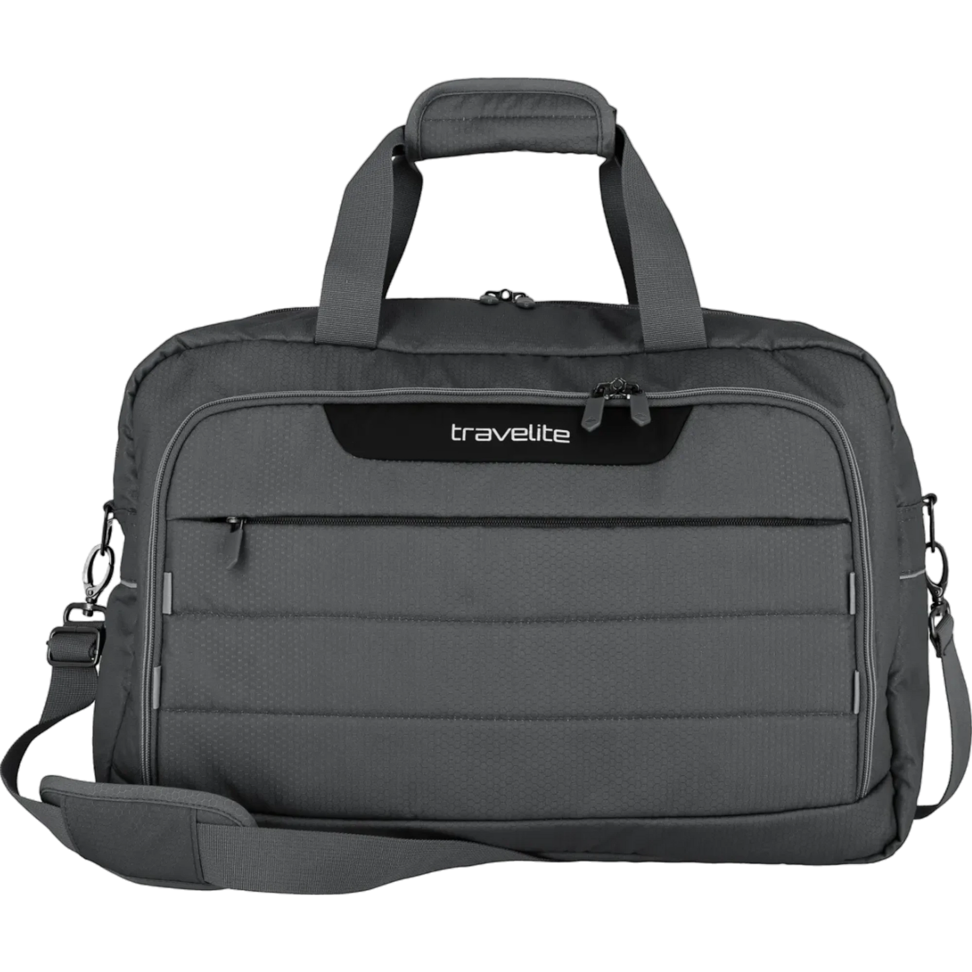 Travelite Skaii  Weekender mit Rucksackfunktion 49 cm -Gipfelgrau KOFFER-PLUS.COM