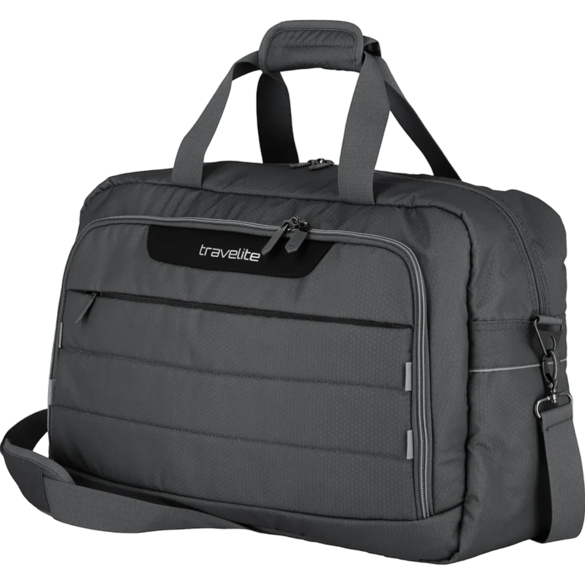 Travelite Skaii  Weekender mit Rucksackfunktion 49 cm -Gipfelgrau KOFFER-PLUS.COM
