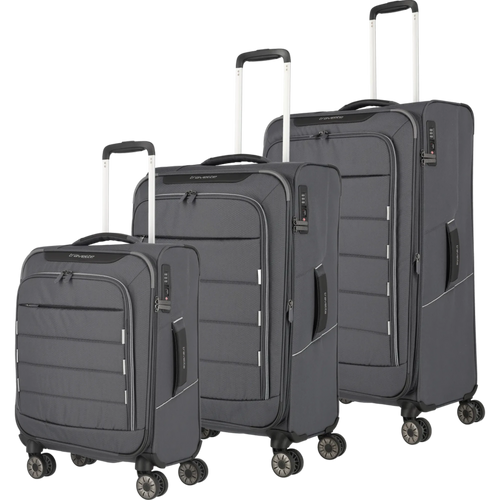 Travelite Skaii  4-Rollen Kofferset 3tlg. L/M/S -Gipfelgrau