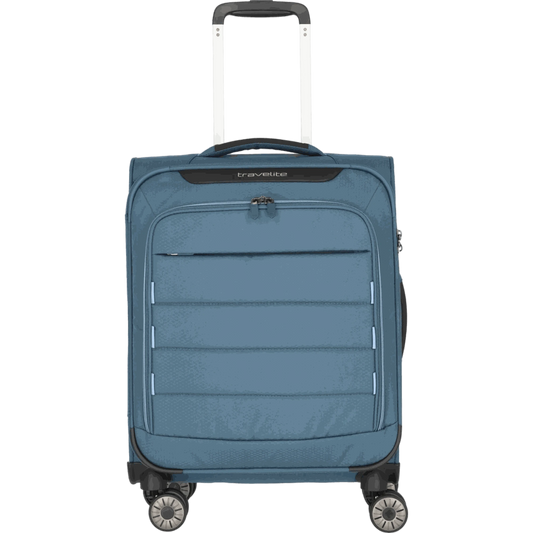 Travelite Skaii  4-Rollen Kabinentrolley S 55 cm -Panoramablau KOFFER-PLUS.COM