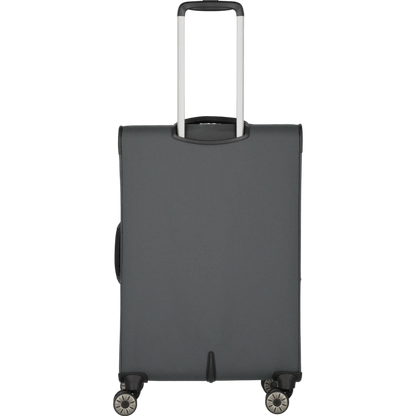 Travelite Skaii  4-Rollen Trolley M 67 cm -Gipfelgrau KOFFER-PLUS.COM