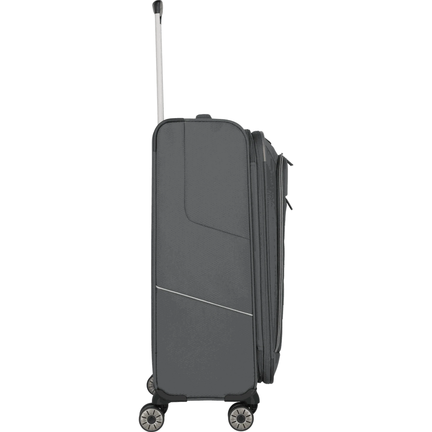 Travelite Skaii  4-Rollen Trolley M 67 cm -Gipfelgrau KOFFER-PLUS.COM