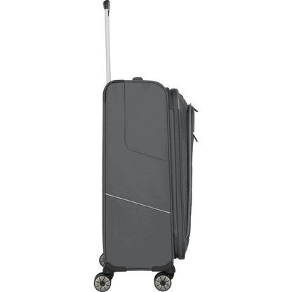 Travelite Skaii  4-Rollen Trolley M 67 cm -Gipfelgrau KOFFER-PLUS.COM