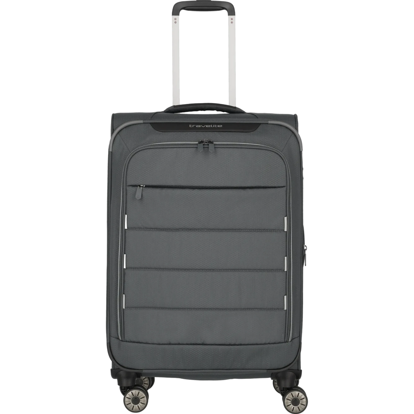 Travelite Skaii  4-Rollen Trolley M 67 cm -Gipfelgrau KOFFER-PLUS.COM