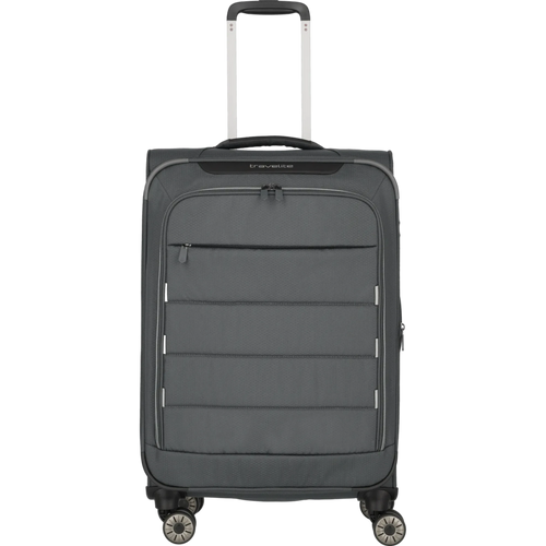 Travelite Skaii  4-Rollen Trolley M 67 cm -Gipfelgrau