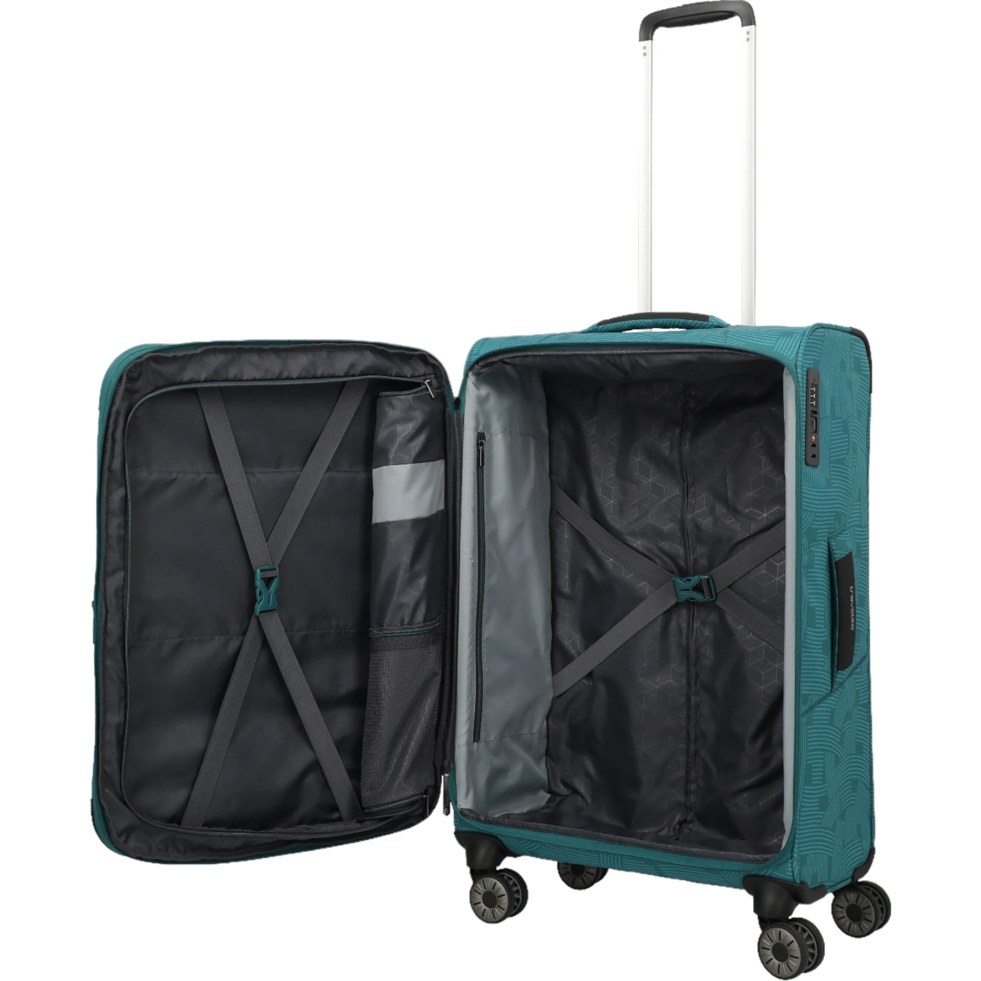 Travelite Skaii 4-Rollen Kofferset 4tlg. L/M/S + Weekender -Petrol KOFFER-PLUS.COM