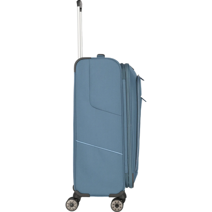 Travelite Skaii  4-Rollen Trolley M 67 cm -Panoramablau KOFFER-PLUS.COM