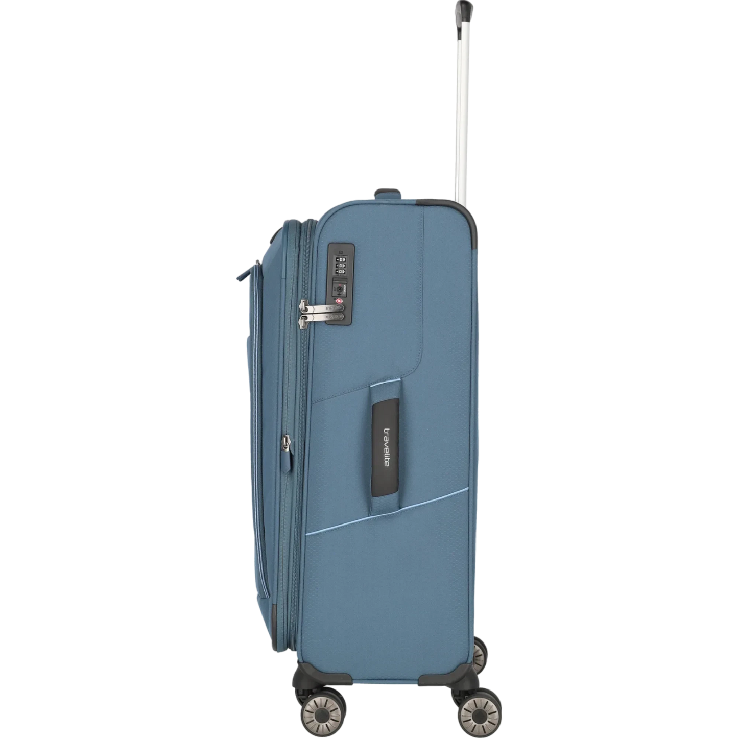 Travelite Skaii  4-Rollen Trolley M 67 cm -Panoramablau KOFFER-PLUS.COM