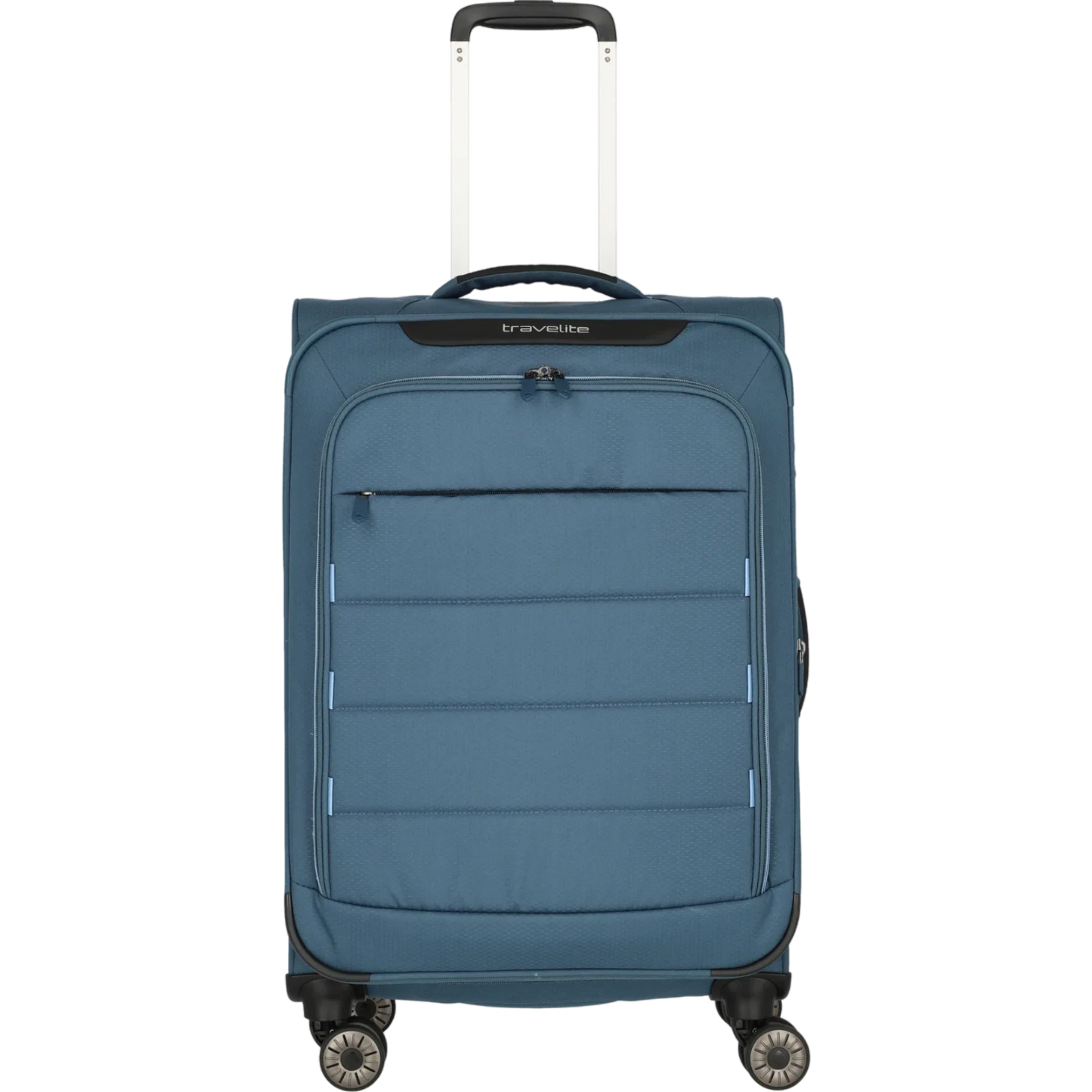 Travelite Skaii  4-Rollen Trolley M 67 cm -Panoramablau KOFFER-PLUS.COM