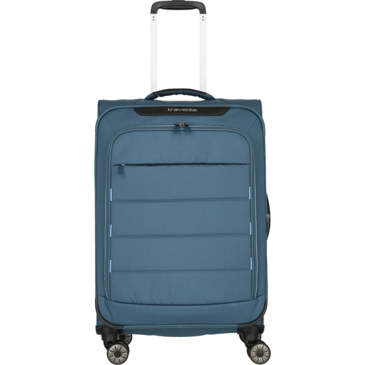 Travelite Skaii  4-Rollen Trolley M 67 cm -Panoramablau KOFFER-PLUS.COM