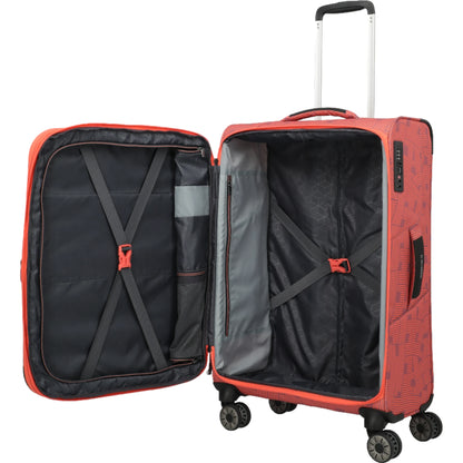 Travelite Skaii 4-Rollen Kofferset 4tlg. L/M/S + Weekender -Peach KOFFER-PLUS.COM