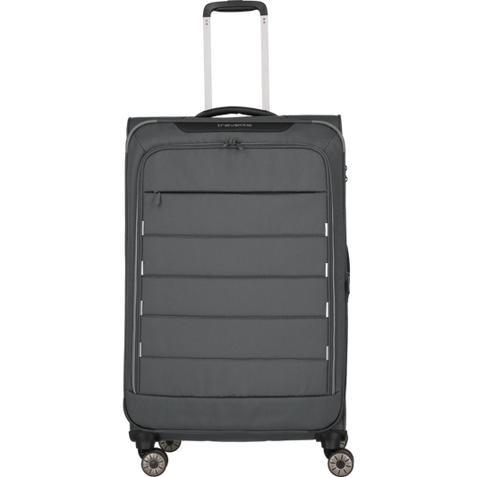 Travelite Skaii  4-Rollen Trolley L 78 cm -Gipfelgrau KOFFER-PLUS.COM