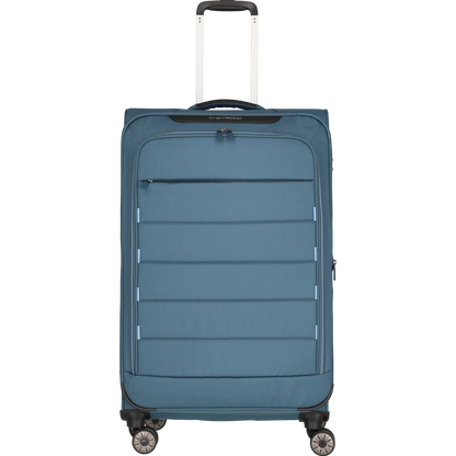 Travelite Skaii  4-Rollen Trolley L 78 cm -Panoramablau KOFFER-PLUS.COM