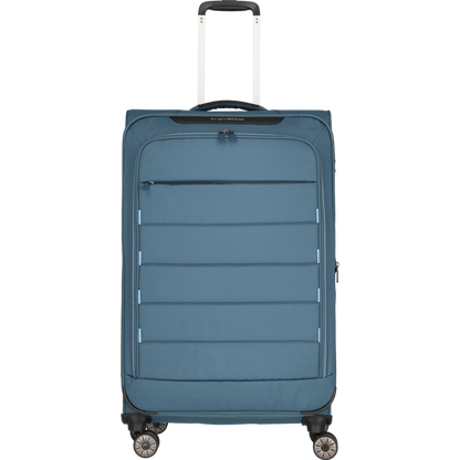 Travelite Skaii  4-Rollen Trolley L 78 cm -Panoramablau KOFFER-PLUS.COM