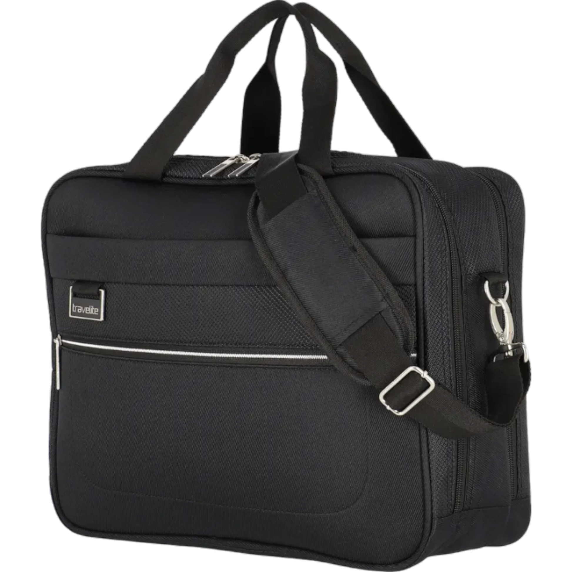 Travelite Miigo Bordtasche / Umhängetasche 40 cm -Nachtschwarz KOFFER-PLUS.COM