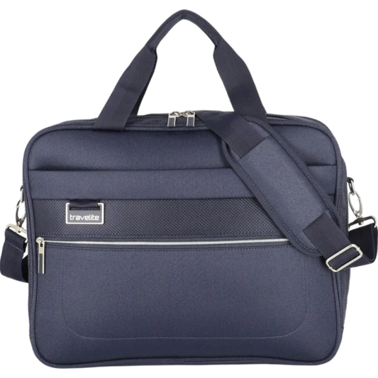 Travelite Miigo Bordtasche / Umhängetasche 40 cm -Tiefseeblau KOFFER-PLUS.COM