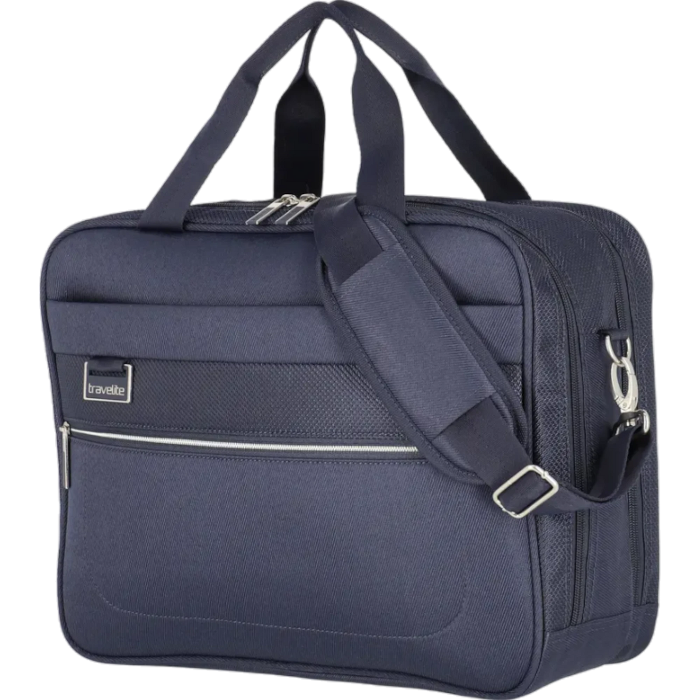 Travelite Miigo Bordtasche / Umhängetasche 40 cm -Tiefseeblau KOFFER-PLUS.COM