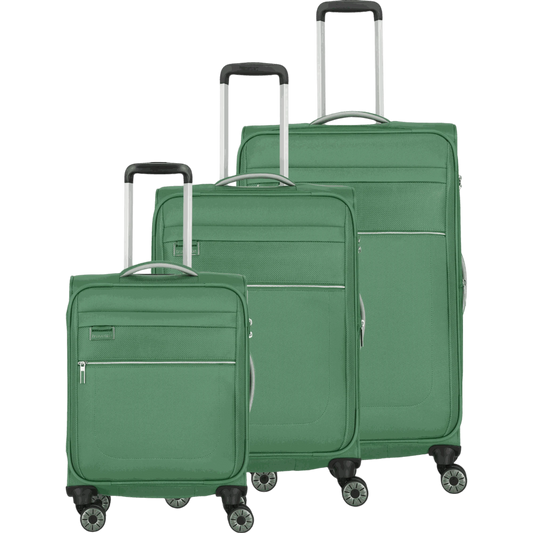 Travelite Miigo 4-Rollen Kofferset 3tlg. L/M/S -Matcha