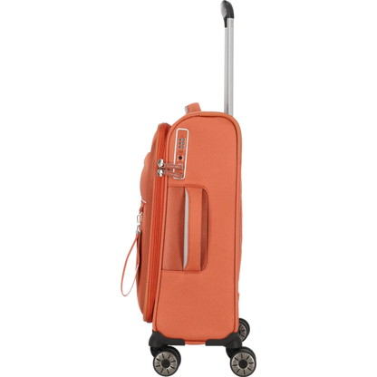 Travelite Miigo 4-Rollen-Bordtrolley S 55 cm -Safran KOFFER-PLUS.COM