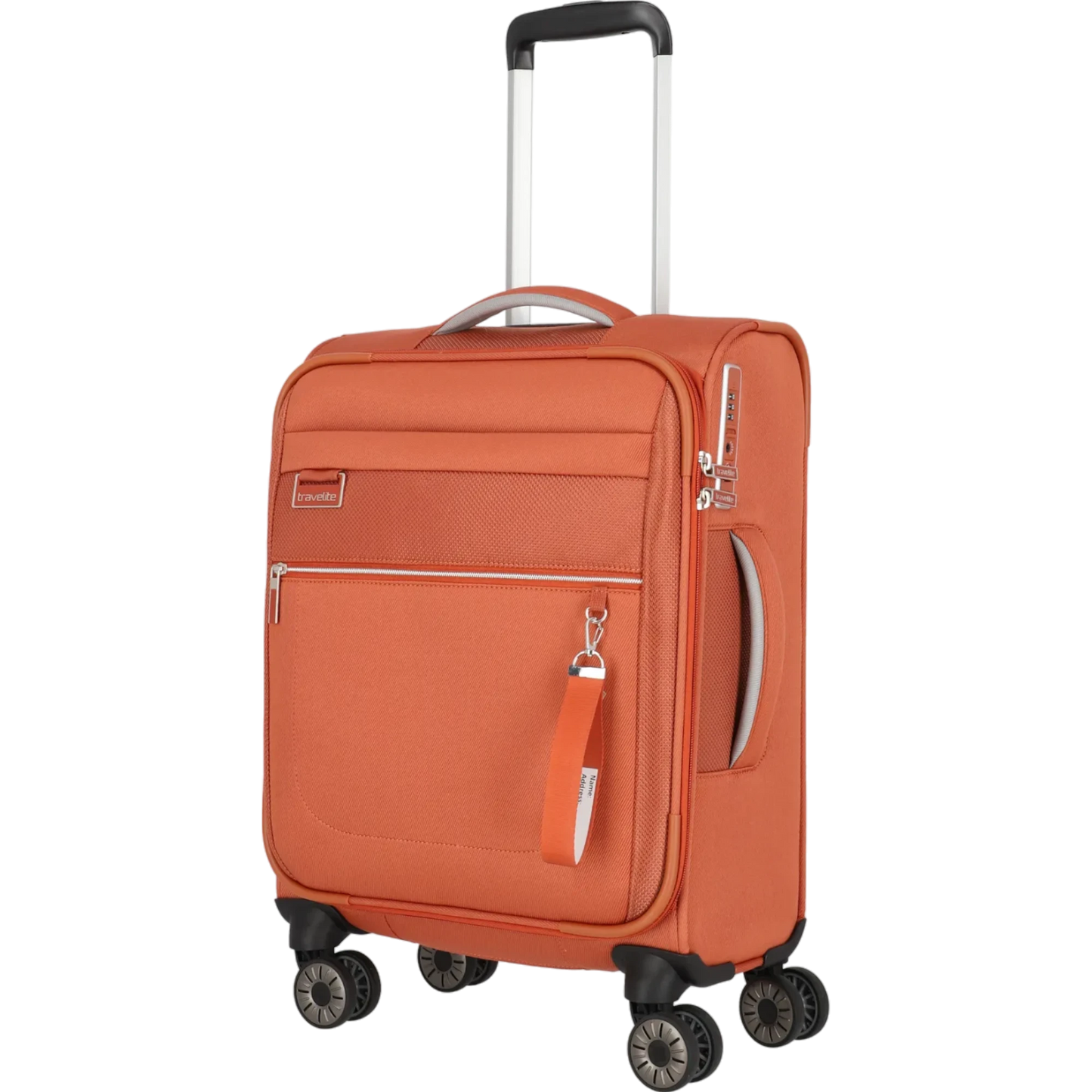 Travelite Miigo 4-Rollen-Bordtrolley S 55 cm -Safran KOFFER-PLUS.COM