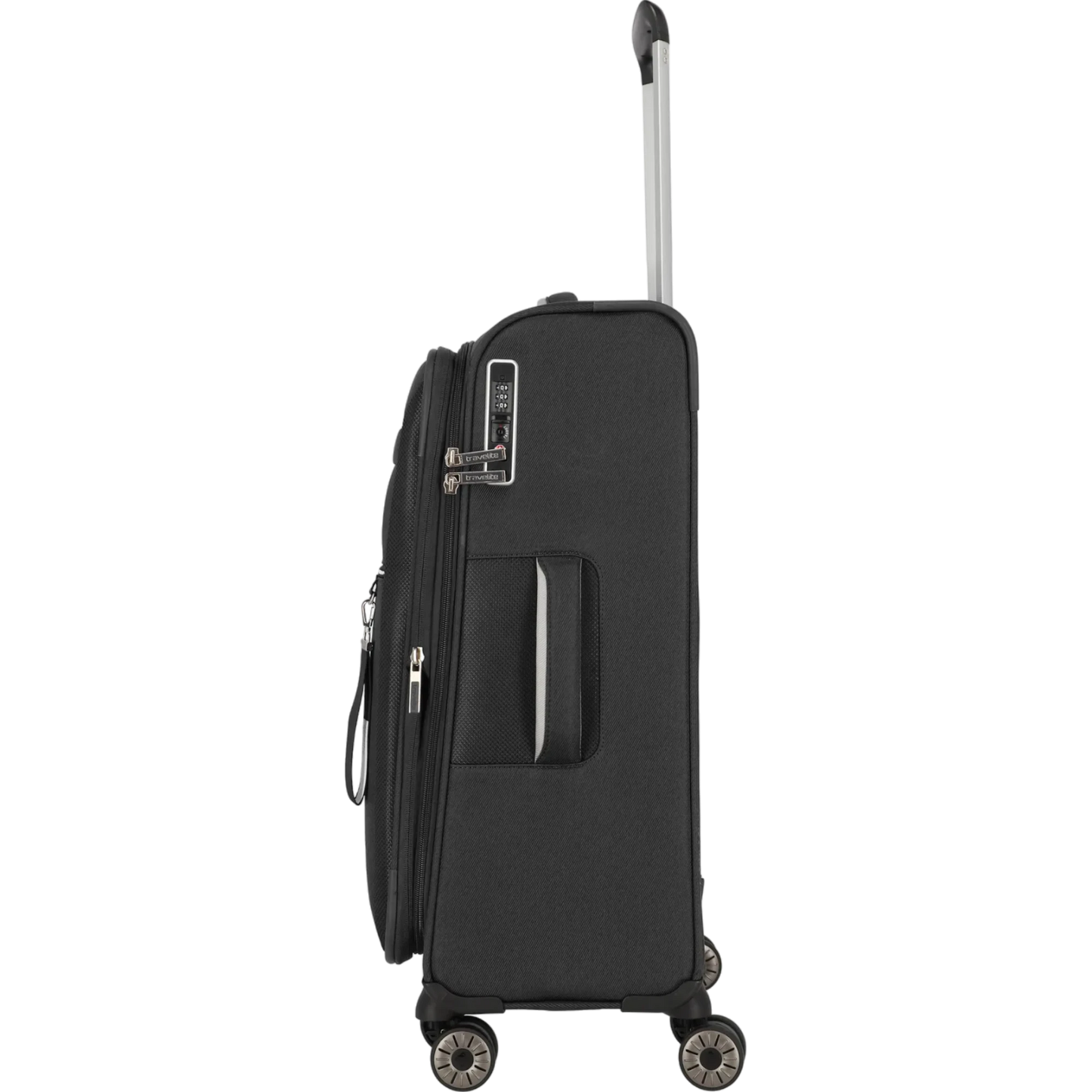 Travelite Miigo 4-Rollen-Trolley M 67 cm -Nachtschwarz KOFFER-PLUS.COM