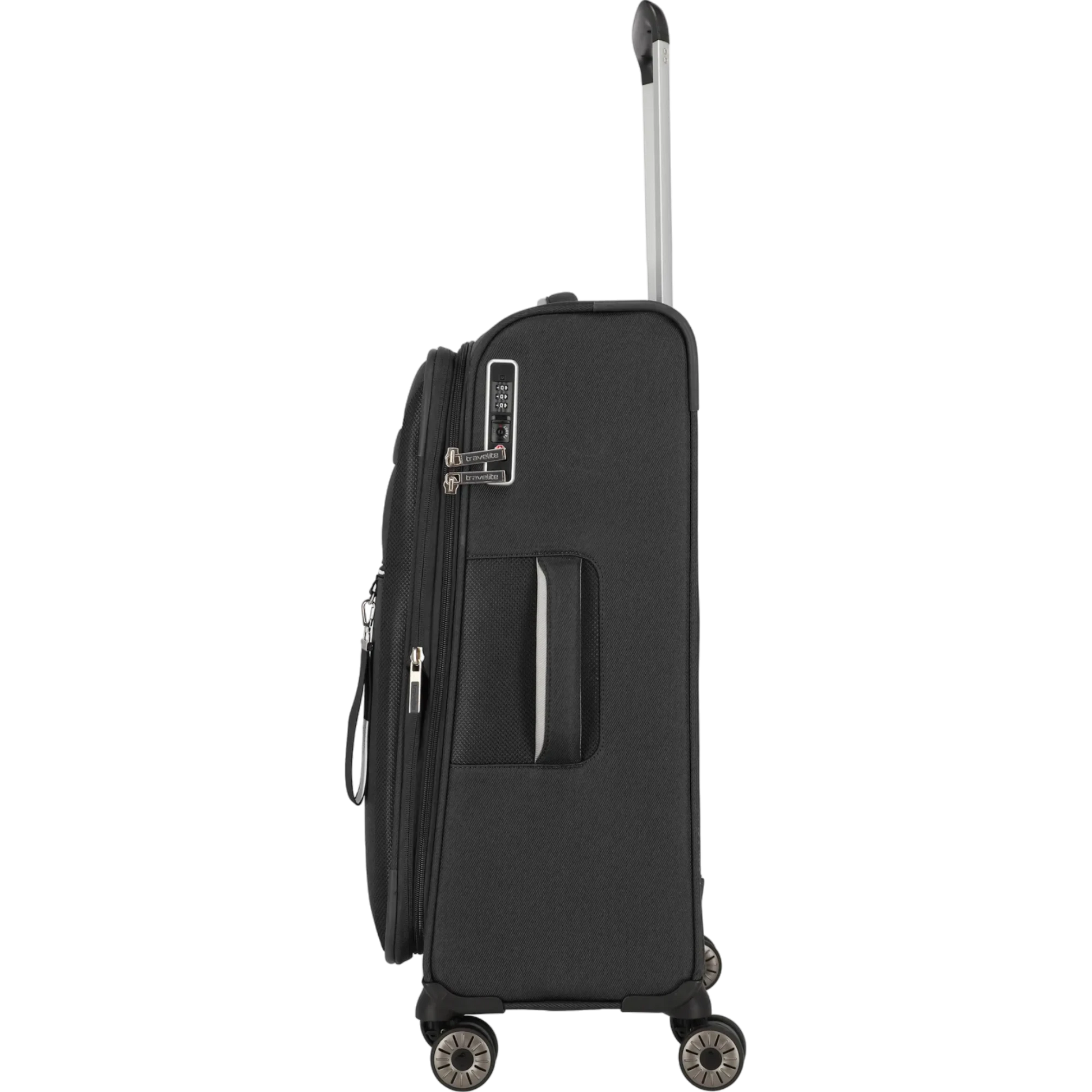 Travelite Miigo 4-Rollen-Trolley M 67 cm -Nachtschwarz KOFFER-PLUS.COM