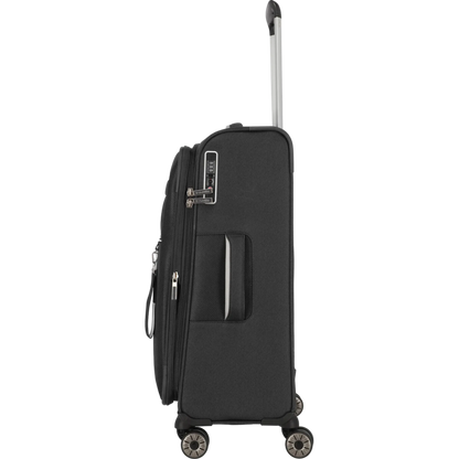 Travelite Miigo 4-Rollen-Trolley M 67 cm -Nachtschwarz KOFFER-PLUS.COM