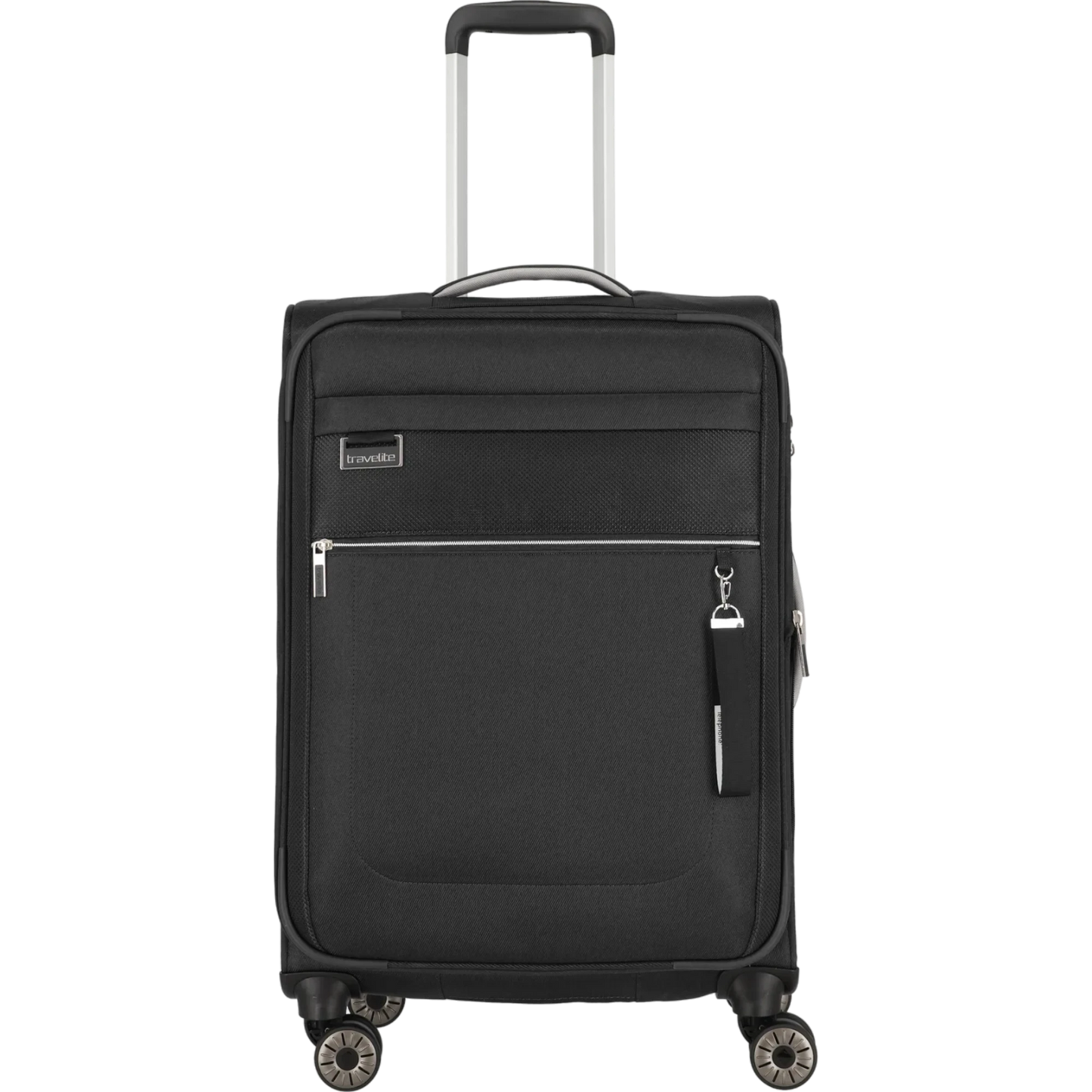 Travelite Miigo 4-Rollen-Trolley M 67 cm -Nachtschwarz KOFFER-PLUS.COM