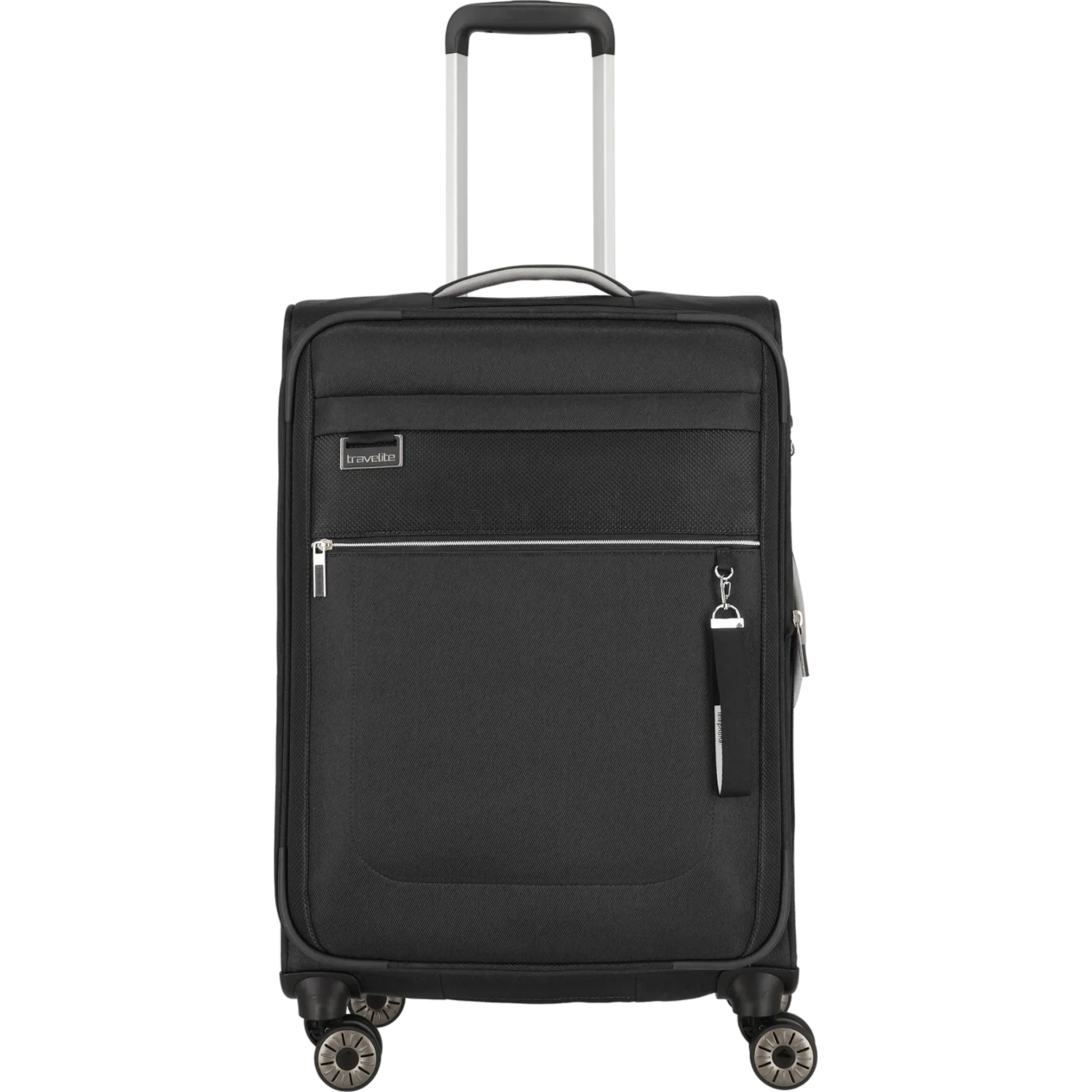 Travelite Miigo 4-Rollen-Trolley M 67 cm -Nachtschwarz KOFFER-PLUS.COM